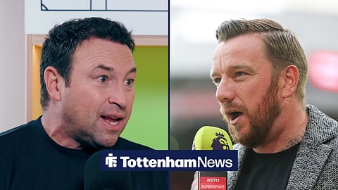 Jason Cundy and former Tottenham man Jamie O'Hara