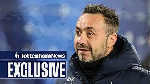 Tottenham boss Roberto De Zerbi