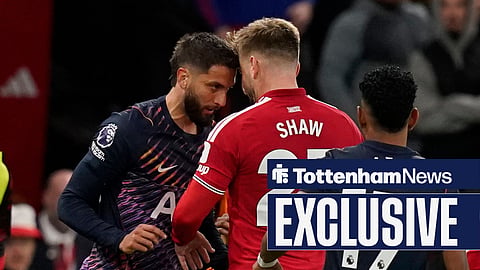 Tottenham star Rodrigo Bentancur and Luke Shaw