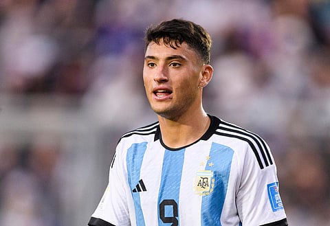 Alejo Veliz has hardly feature in Seville while on loan from Tottenham