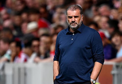 Tottenham manager Ange Postecoglou