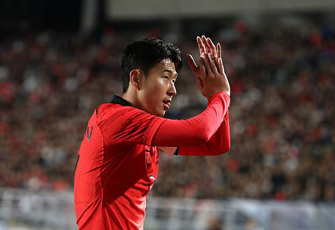 Tottenham forward Son Heung-min