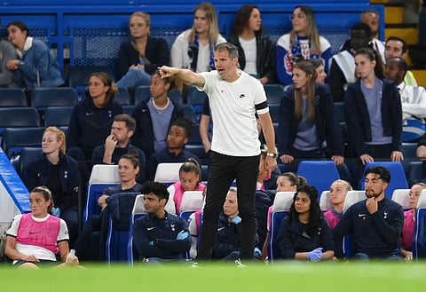 Tottenham Women manager Robert Vilahamn