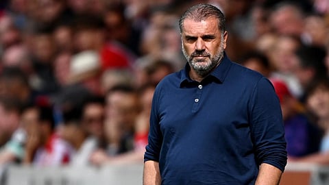 Tottenham boss Ange Postecoglou
