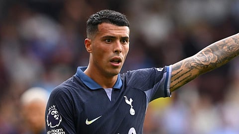 Tottenham right-back Pedro Porro