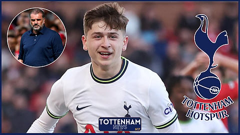 Ange Postecoglou has praised Mikey Moore at Tottenham