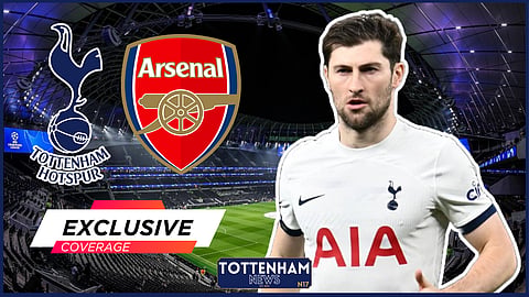 Tottenham defender Ben Davies started against Arsenal