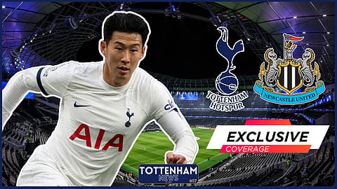 Son Heung-min was substituted early in the clash between Tottenham and Newcastle