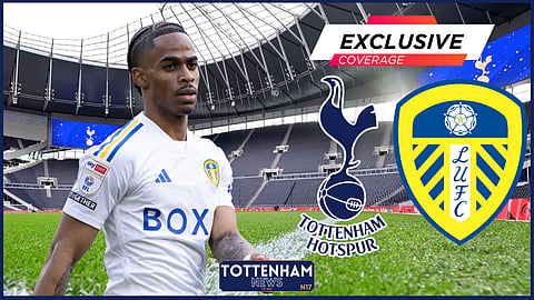 Leeds United winger Crysencio Summerville has been linked with a move to Tottenham