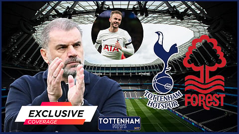 James Maddison was perhaps lucky not to be sent off as Tottenham beat Nottingham Forest