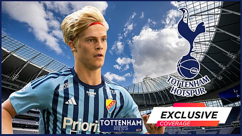 Lucas Bergvall could be set for a first team role at Tottenham next season