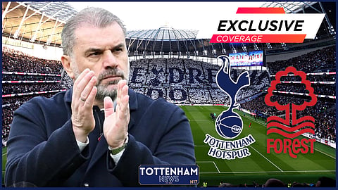 Tottenham will take on Nottingham Forest on Sunday