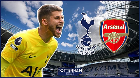 Guglielmo Vicario struggled for Tottenham against Arsenal
