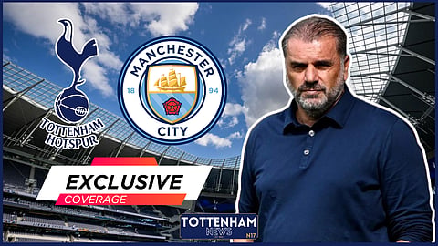 Tottenham and Manchester City badges