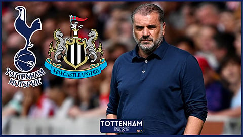 Ange Postecoglou, manager of Tottenham v Newcastle United