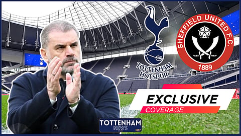 Ange Postecoglou could hand out full Tottenham debuts v Sheffield United