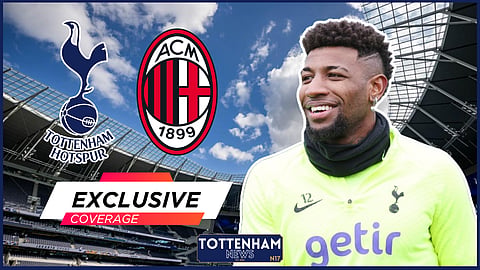 Tottenham defender Emerson Royal has been linked with a move to AC Milan