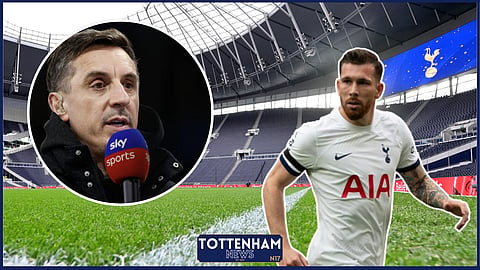 Gary Neville slams Pierre-Emile Hojbjerg in Tottenham v Manchester City