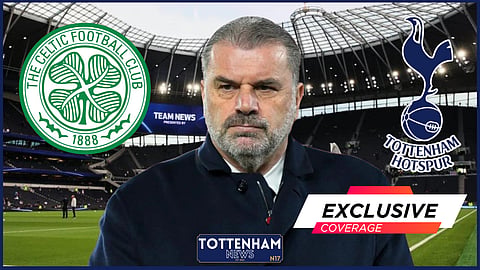 Ange Postecoglou managed Celtic before moving to Tottenham.