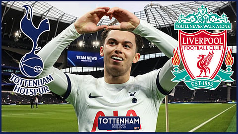 Brennan Johnson starts for Tottenham against Liverpool