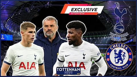 Ange Postecoglou will choose between Micky Van de Ven and Emerson Royal for Tottenham v Chelsea
