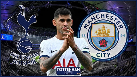 Gary Neville slammed Cristian Romero for his showing against Manchester City