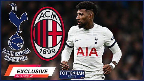 Tottenham could sell Emerson Royal to AC Milan this summer