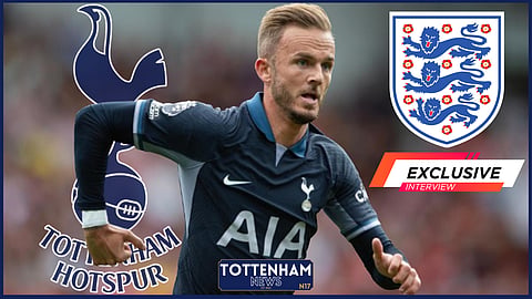 Tottenham star James Maddison has been praised for his England statement
