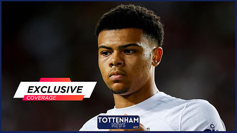Tottenham striker Dane Scarlett