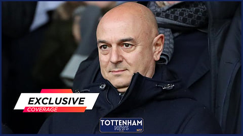 Tottenham chairman Daniel Levy