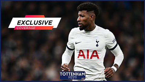 Emerson Royal has been linked with a move from Tottenham to AC Milan