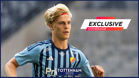 Lucas Bergvall will be keen to make an impression at Tottenham