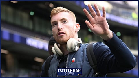 Tottenham forward Dejan Kulusevski