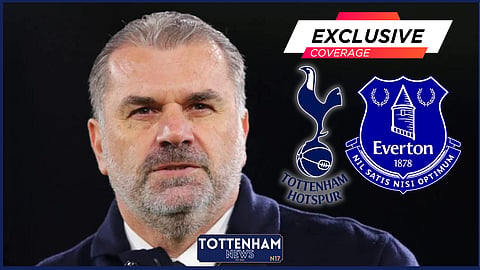 Tottenham take on Everton on Saturday
