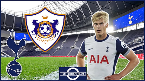 Lucas Bergvall decision made in Tottenham v Qarabag. Credit: Imago