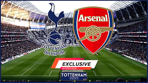 Tottenham face Arsenal in the North London Derby