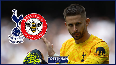 Tottenham goalkeeper Guglielmo Vicario (Credit: Imago)