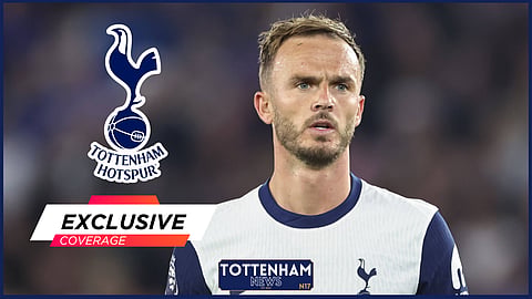 Tottenham midfielder James Maddison (Credit: Imago)
