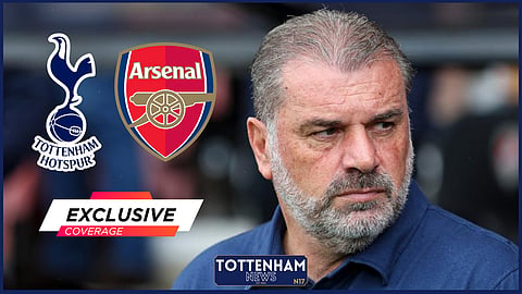 Tottenham and Arsenal play the North London derby against each other