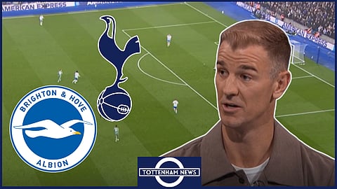 Joe Hart lauds Dominic Solanke in Tottenham loss v Brighton. Credit: BBC Match of the Day