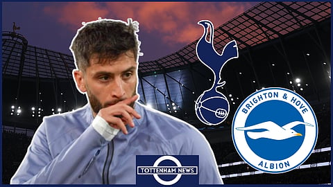 Rodrigo Bentancur frustrates in Tottenham loss v Brighton