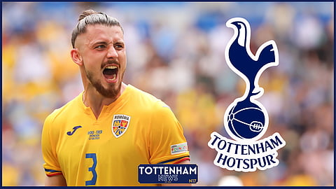 Tottenham defender Radu Drăgușin
