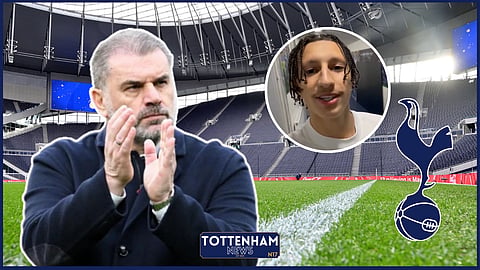 Yusuf Akhamrich next exciting talent at Tottenham. Credit: @ChrisCowlin YouTube