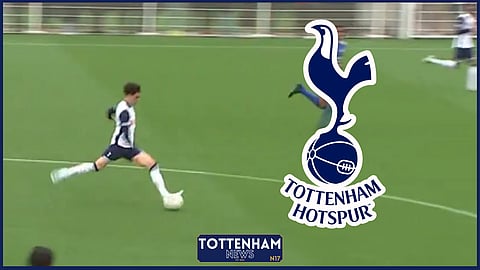 Lucá Williams-Barnett shone for the Tottenham Under-18s once again (Credit: @Spurs_academy on X)