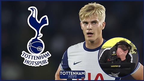 Jamie O'Hara was stunned at what was said about Tottenham teen Lucas Bergvall. (Credit: Imago/talkSPORT)