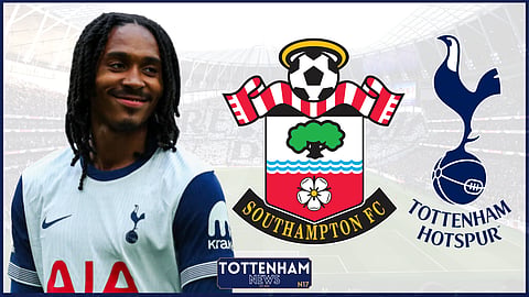 Djed Spence was impressive for Tottenham v Southampton (Credit: Imago)