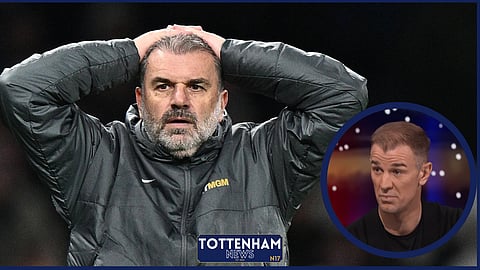 Ange Postecoglou is under intense pressure at Tottenham (Credit: Imago/ BBC MOTD)
