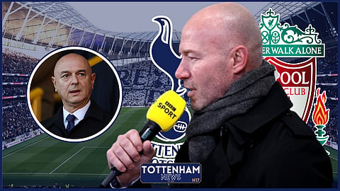 Shearer predicts Tottenham v Liverpool. (Credit - Imago)