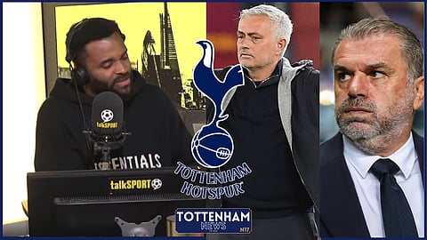 Darren Bent namedropped Mourinho in a Postecoglou claim. (Credit: Imago/talkSPORT)