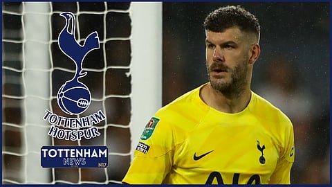 Tottenham goalkeeper Fraser Forster
